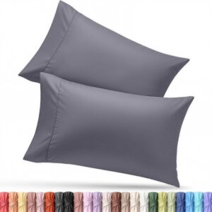 Grey Brushed Microfiber