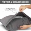 Grey Brushed Microfiber