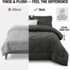 Diamond Wave Quilted Comforter Set — Ultra-Soft Brushed Microfiber, All-Season Warmth, Anti-Shift Stitching