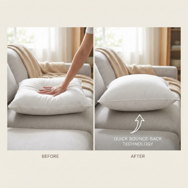 Soft Fluffy High Resilience Decorative Sofa Throw Pillow Inserts