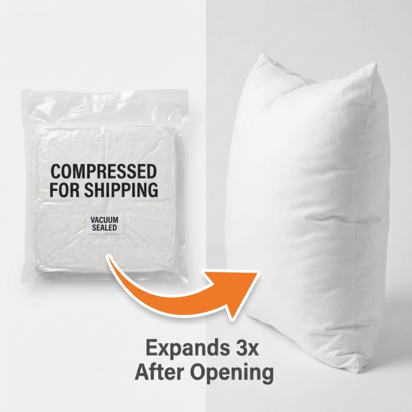 Soft Fluffy High Resilience Decorative Sofa Throw Pillow Inserts